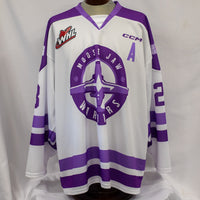 Calvert, Atley- Hockey Fights Cancer Game Jersey - 2023-24