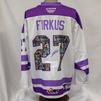 Firkus, Jagger- Hockey Fights Cancer Game Jersey - 2023-24