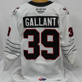 2021-22 CCM Game Worn Jersey #39 GALLANT (White)