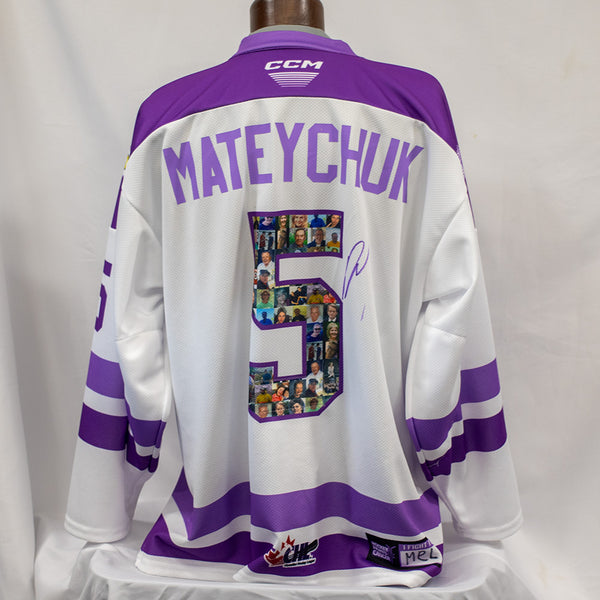 Mateychuk, Denton - Hockey Fights Cancer Game Jersey - 2023-24