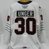 2021-22 CCM Game Worn Jersey #30 UNGER (White)