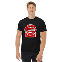 Printful Unisex 40 Years TShirt (Red Logo)