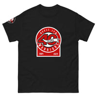 Printful Unisex 40 Years TShirt (Red Logo)