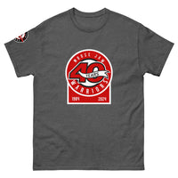 Printful Unisex 40 Years TShirt (Red Logo)