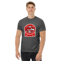 Printful Unisex 40 Years TShirt (Red Logo)