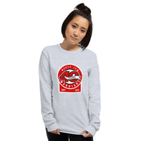 Printful Unisex 40 Years LS Shirt (Red Logo)
