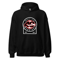 Printful Unisex 40 Years Hoodie (Black Logo)