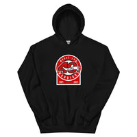 Printful Unisex 40 Years Hoodie (Red Logo)