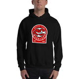 Printful Unisex 40 Years Hoodie (Red Logo)