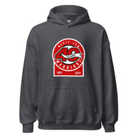 Printful Unisex 40 Years Hoodie (Red Logo)