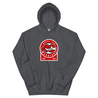 Printful Unisex 40 Years Hoodie (Red Logo)
