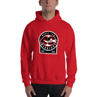 Printful Unisex 40 Years Hoodie (Black Logo)