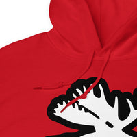 Printful Unisex Moose Head Hoodie