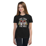 Printful Youth Shut Your Five Hole TShirt