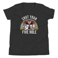 Printful Youth Shut Your Five Hole TShirt