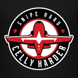 Youth Snipe Hard Celly Harder T-Shirt Black