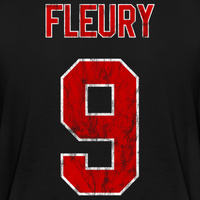 Youth Vintage Player FLEURY T-Shirt Black