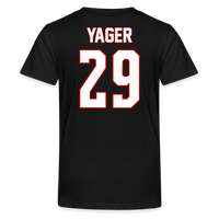 Youth Player YAGER T-Shirt Black