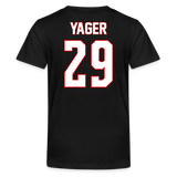 Youth Player YAGER T-Shirt Black